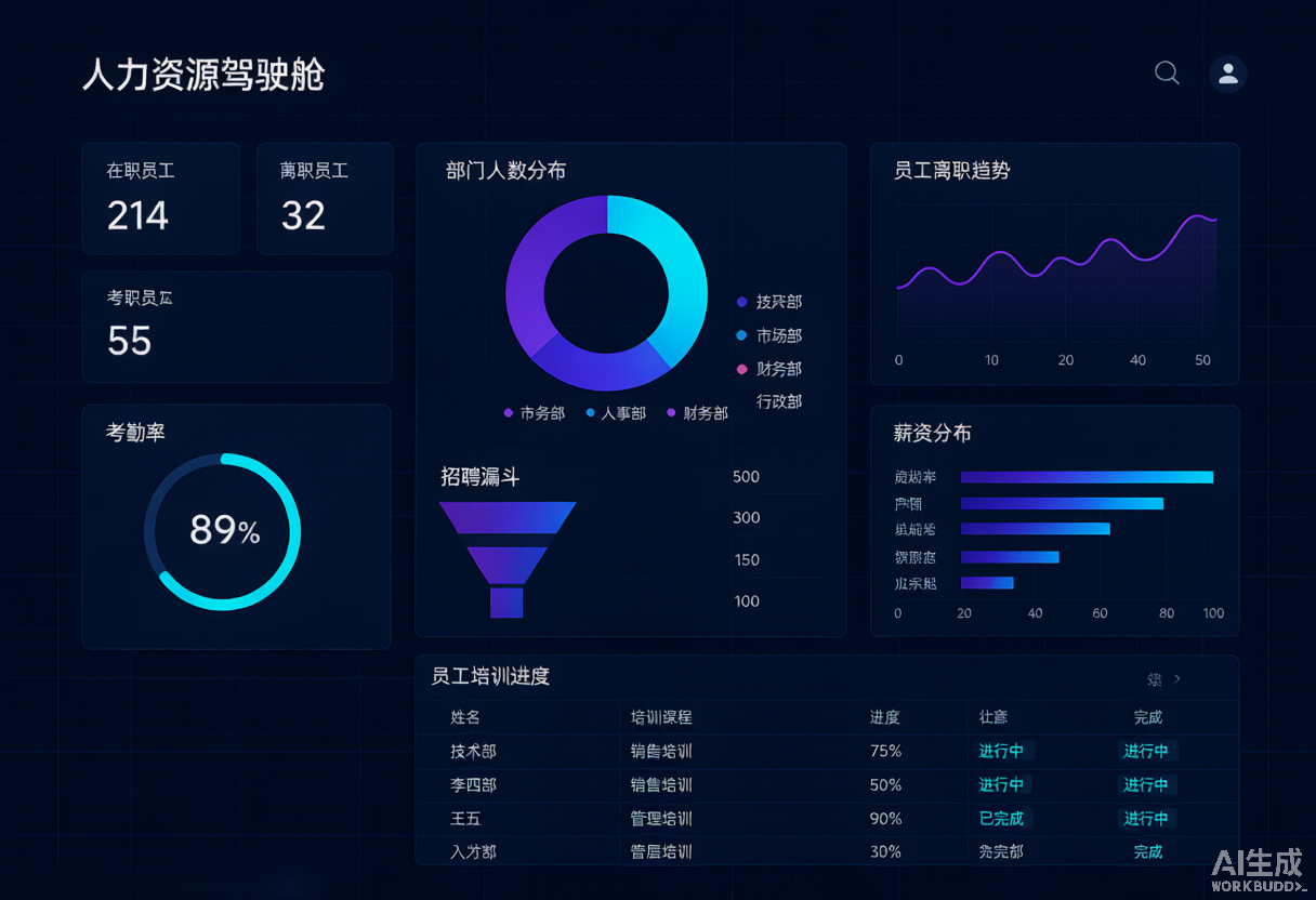 人力资源驾驶舱