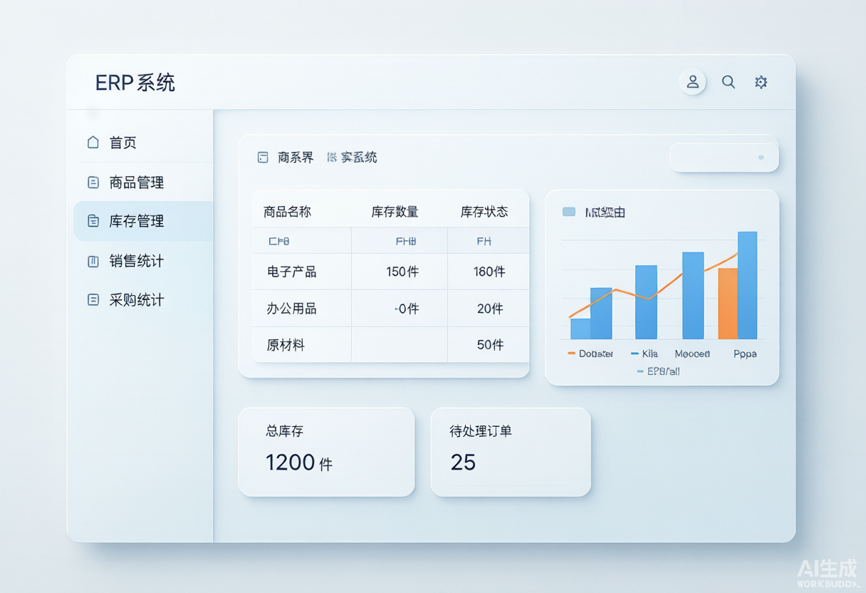 ERP 进销存管理后台
